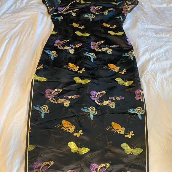 Traditional Long Cheongsam China Qipao Dress XL - Picture 8 of 10